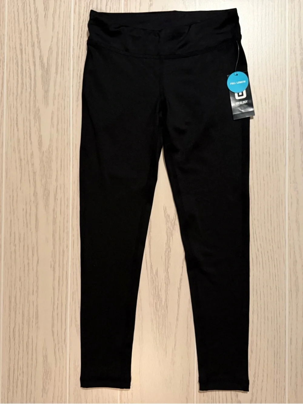 Ideology Girls Black High Rise Leggings Size S NWT‎ Stretch Activewear